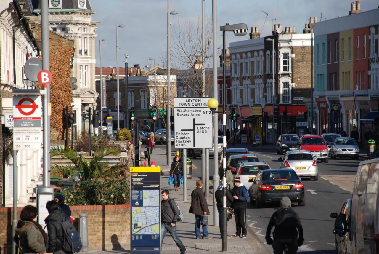 Lovely Large London Apartment Near Stratford Exterior foto